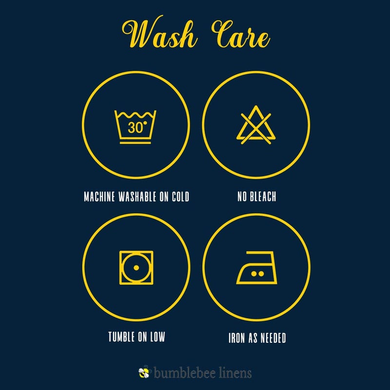 Bumblebee Linens 4-Pack 14" X 22" Ivory Flour Sack Towels - Linen & Cotton Kitchen & Bathroom Towels - Image 4